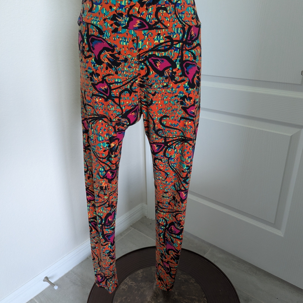 LuLaRoe Multicolor Patterned Leggings